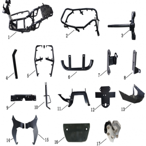 pièces détachées - Châssis - châssis E-Ptio - scooter électrique