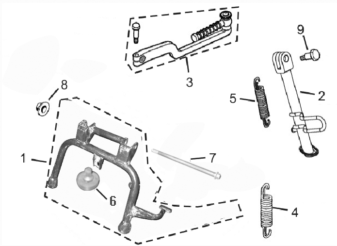 pièces détachées - éclairage - éclairage E-Ptio - scooter électrique