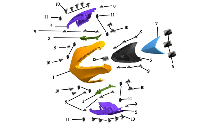 pièces détachées - moteur - batterie - moteur E-Ptio - scooter électrique