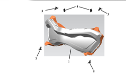 pièces détachées - éclairage - éclairage E-Ptio - scooter électrique
