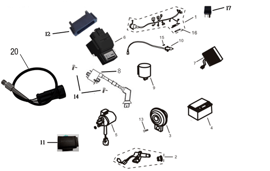 pièces détachées - roues - roues E-Ptio - scooter électrique