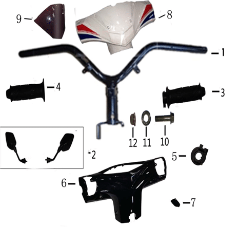 Divers scooter électrique