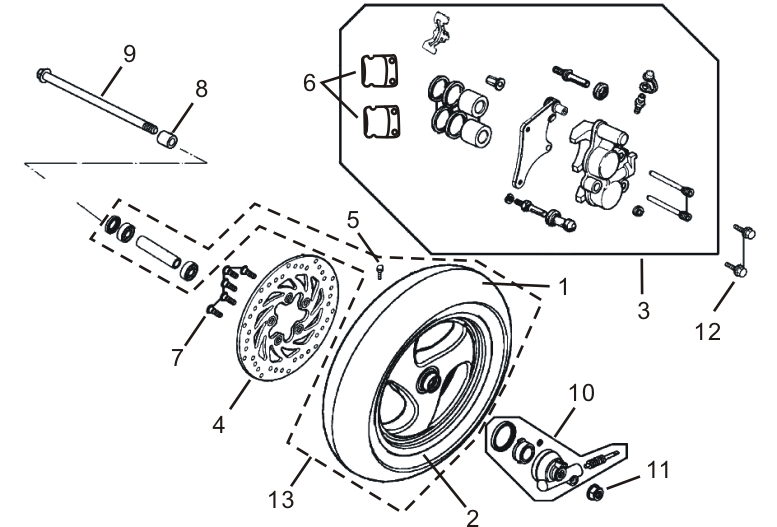 Divers scooter électrique