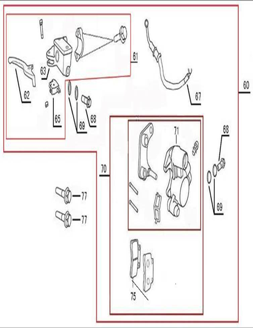 pièces détachées - moteur - batterie - moteur E-Ptio - scooter électrique