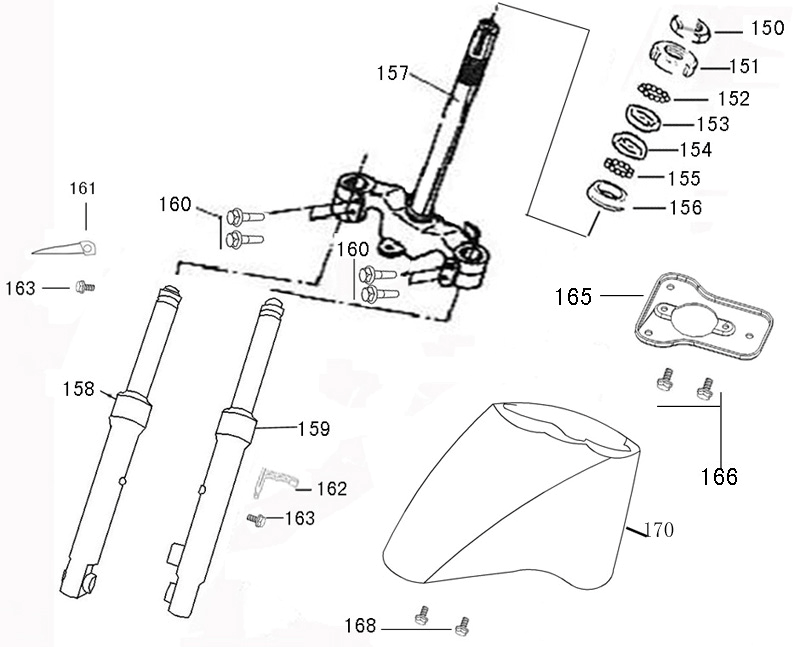pièces détachées - éclairage - éclairage E-Ptio - scooter électrique
