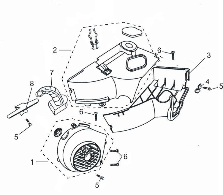 pièces détachées - éclairage - éclairage E-Ptio - scooter électrique