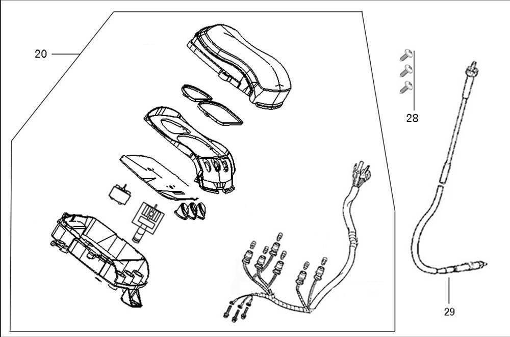 Divers scooter électrique