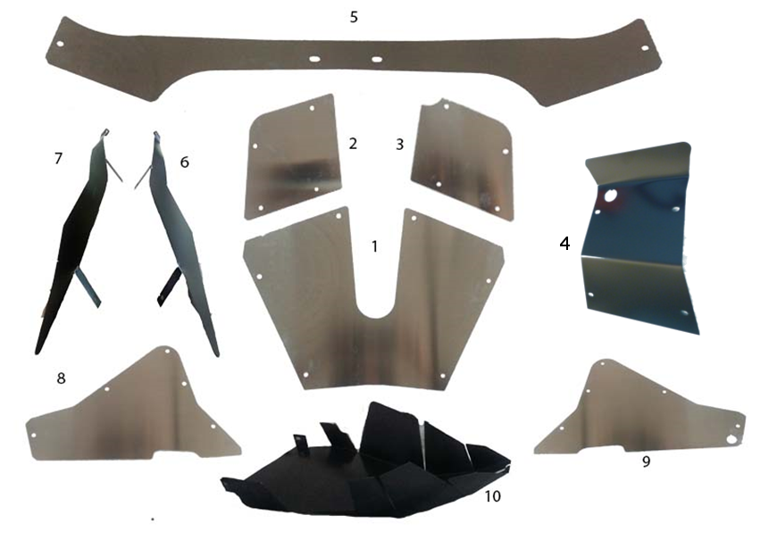 pièces détachées - Châssis - châssis E-Ptio - scooter électrique