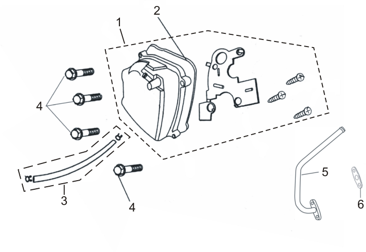 pièces détachées - Châssis - châssis E-Ptio - scooter électrique