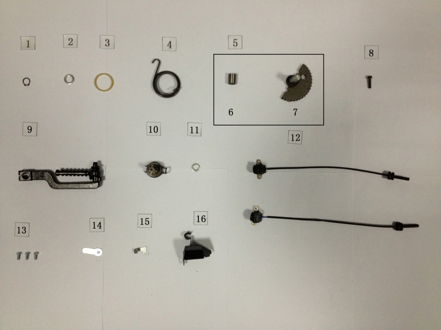 pièces détachées - éclairage - éclairage E-Ptio - scooter électrique