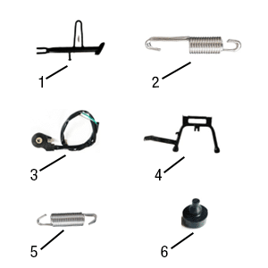 pièces détachées - Châssis - châssis E-Ptio - scooter électrique