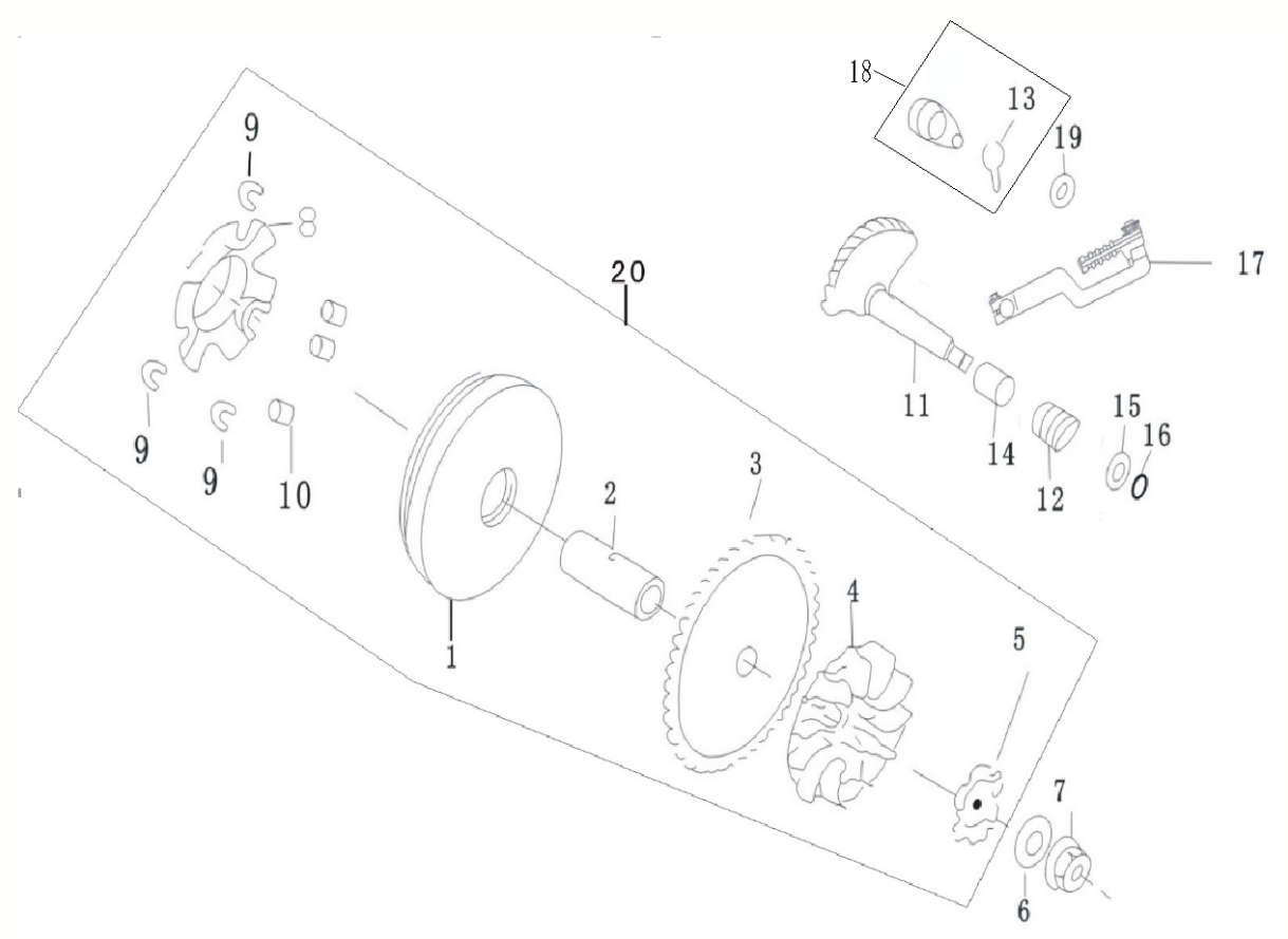 Divers scooter électrique