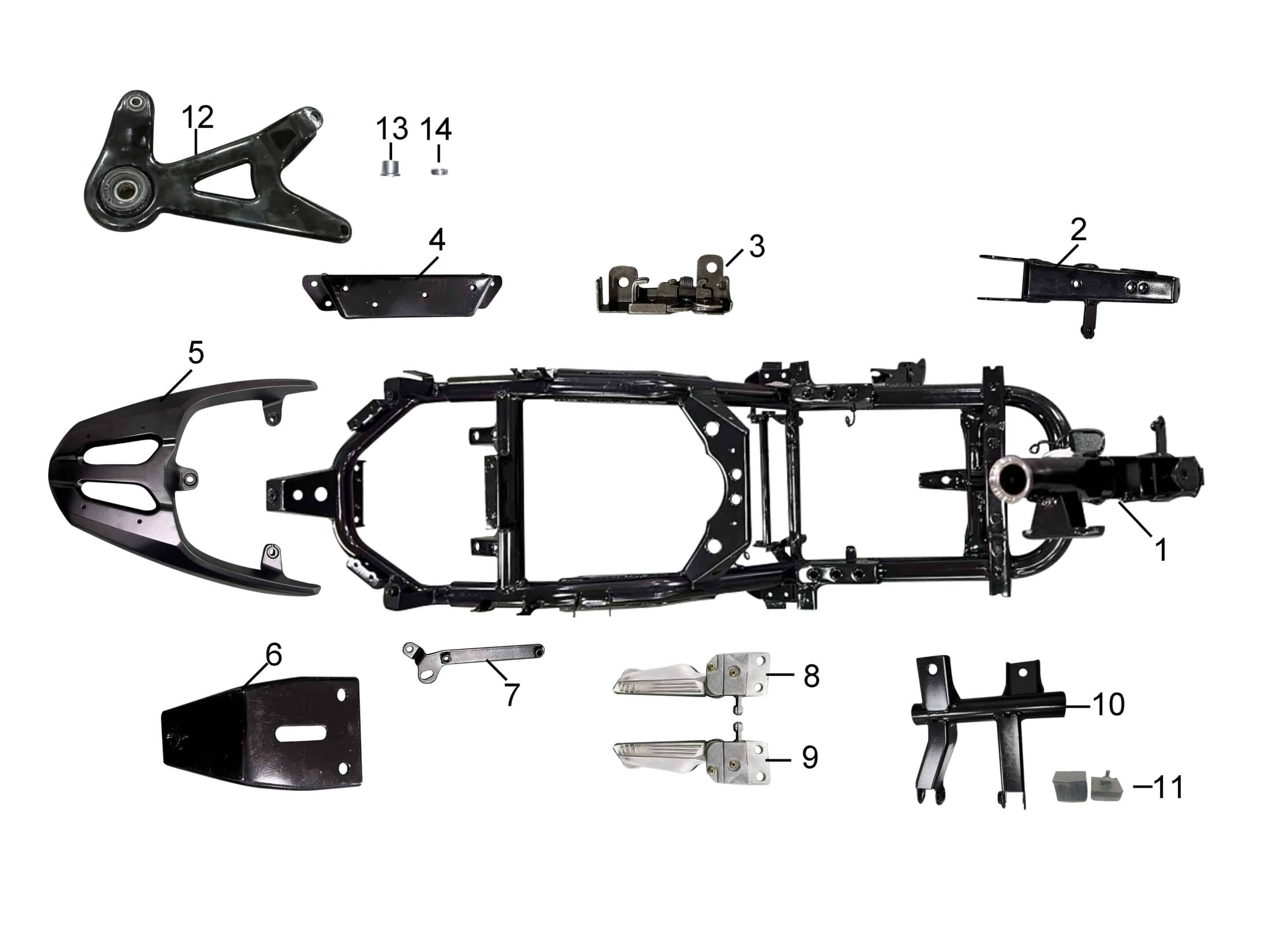 pièces détachées - éclairage - éclairage E-Ptio - scooter électrique