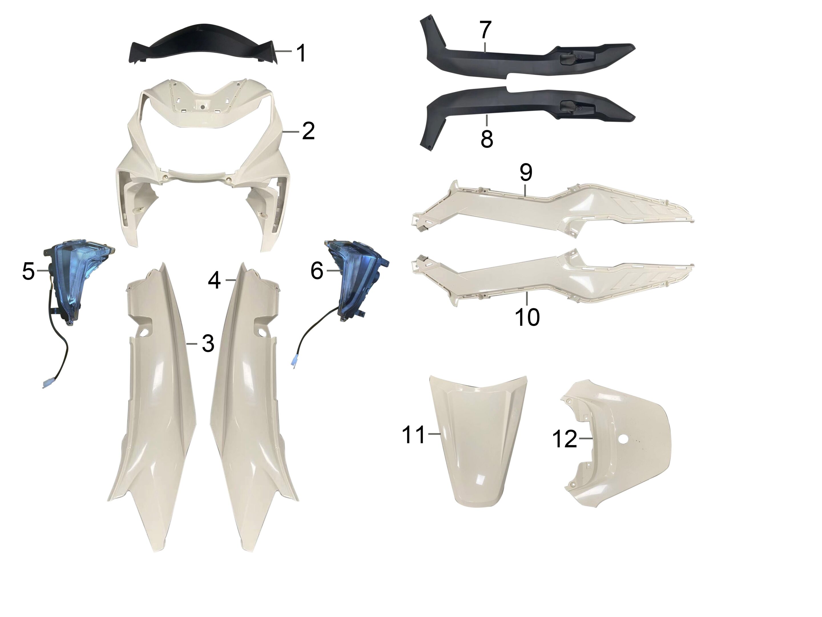 pièces détachées - Guidon - guidon E-Ptio - scooter électrique