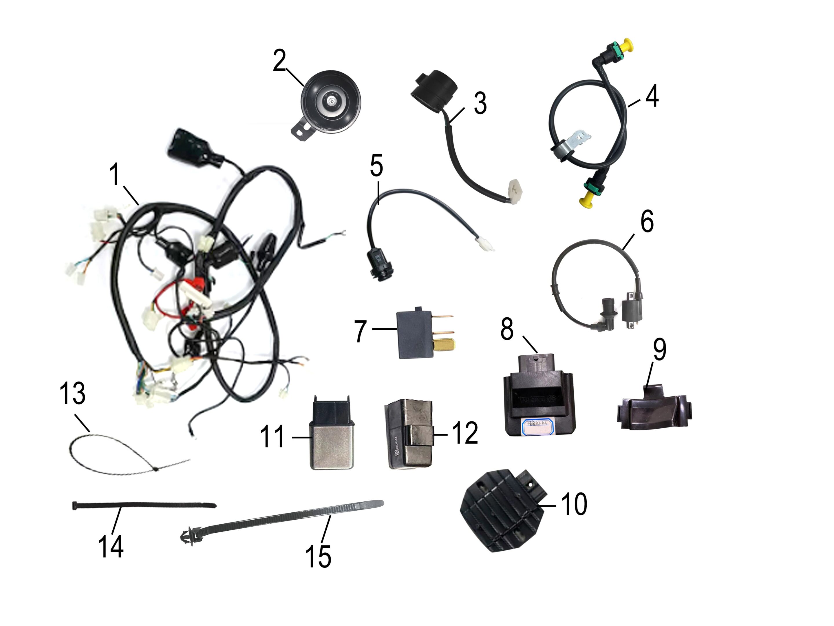pièces détachées - moteur - batterie - moteur E-Ptio - scooter électrique